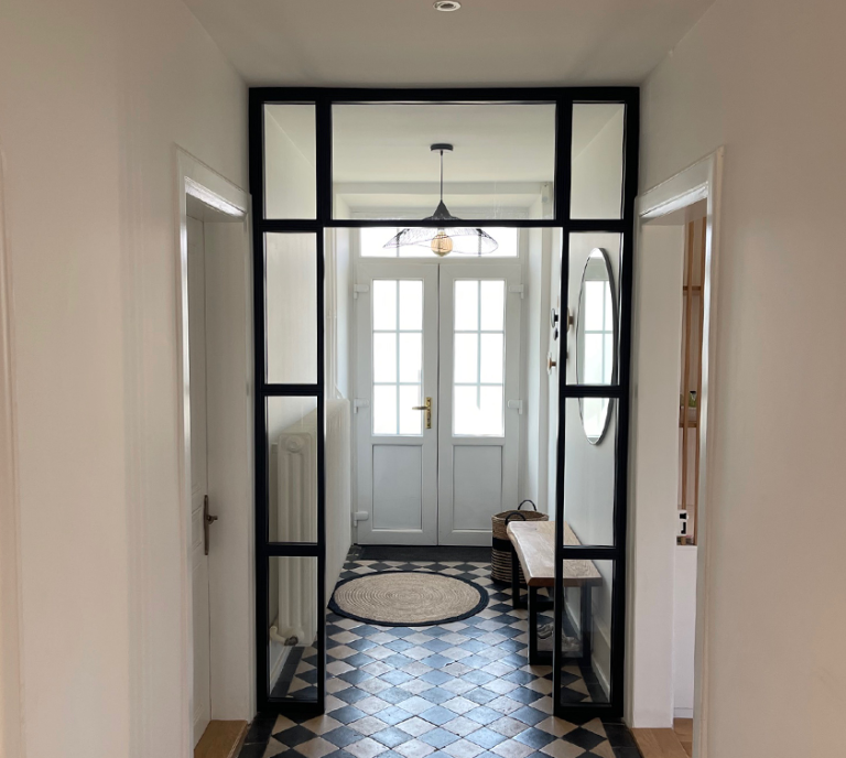 Cloison décorative de sas d’entrée