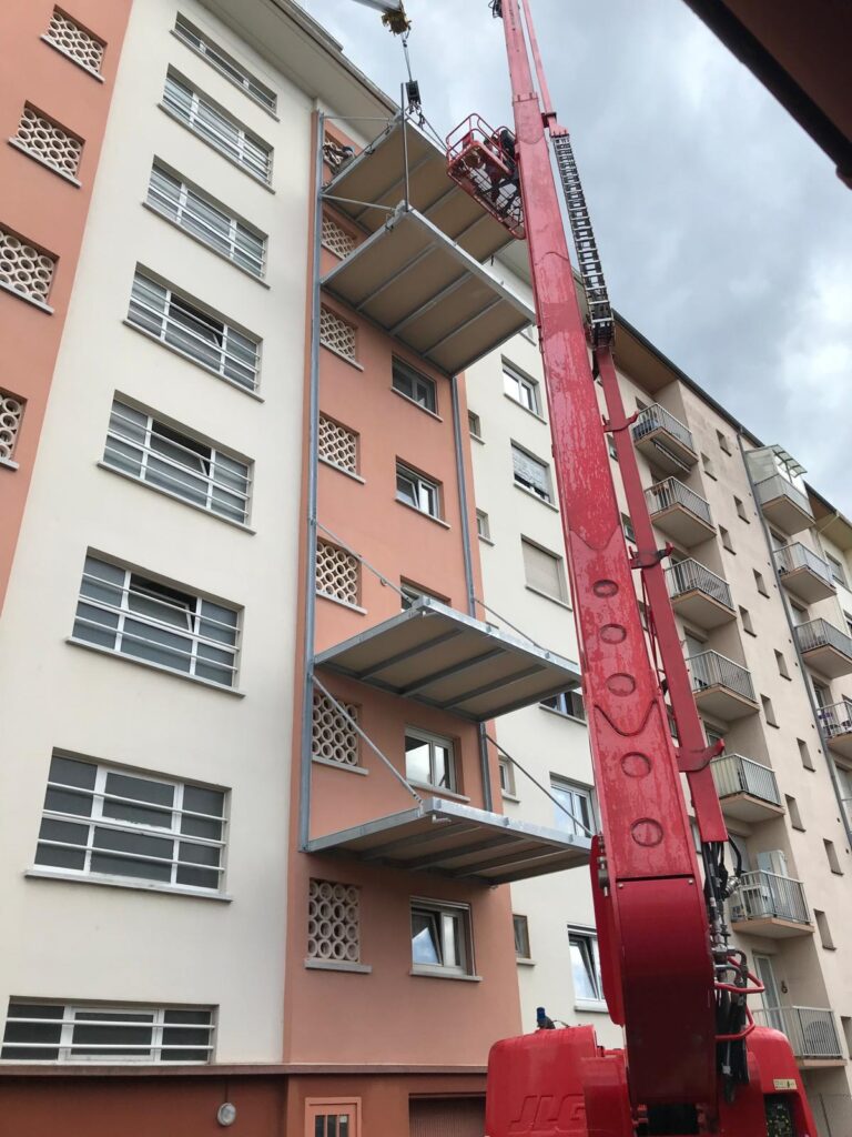 Balcons rapportés