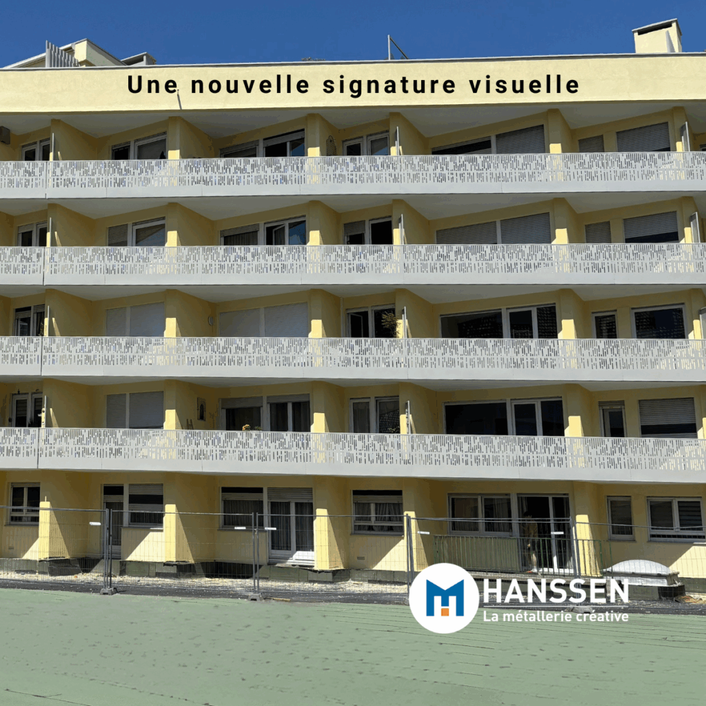 Rénovation des balcons de la résidence Le Manet à Strasbourg