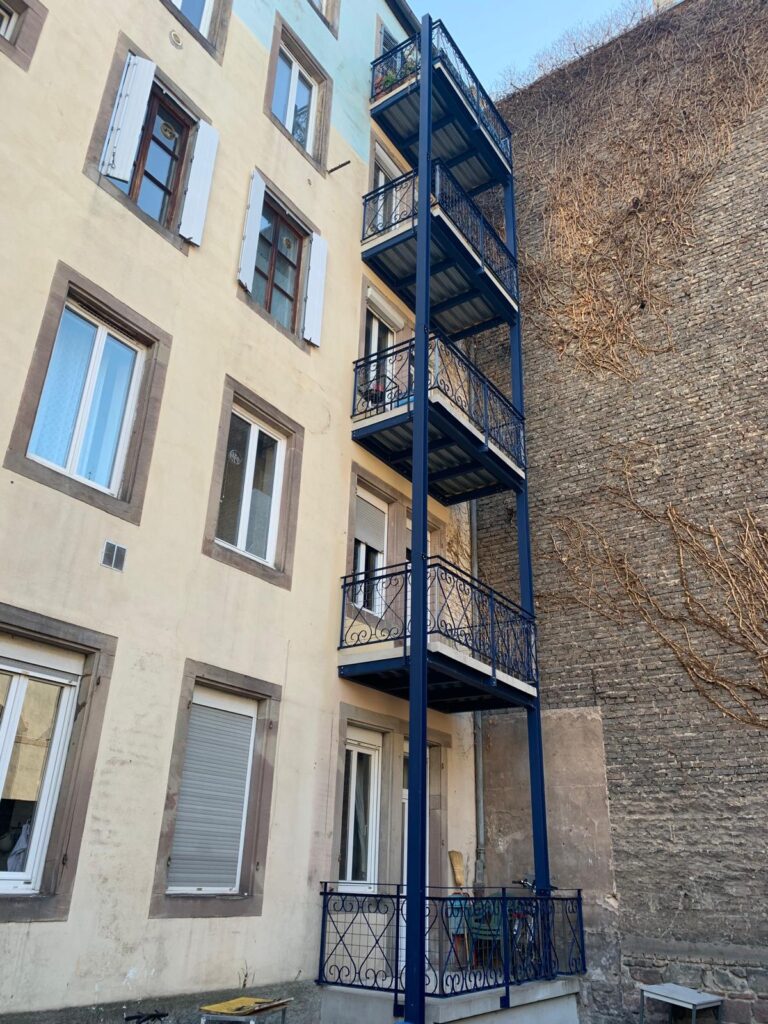 Réhabilitation logement balcon
