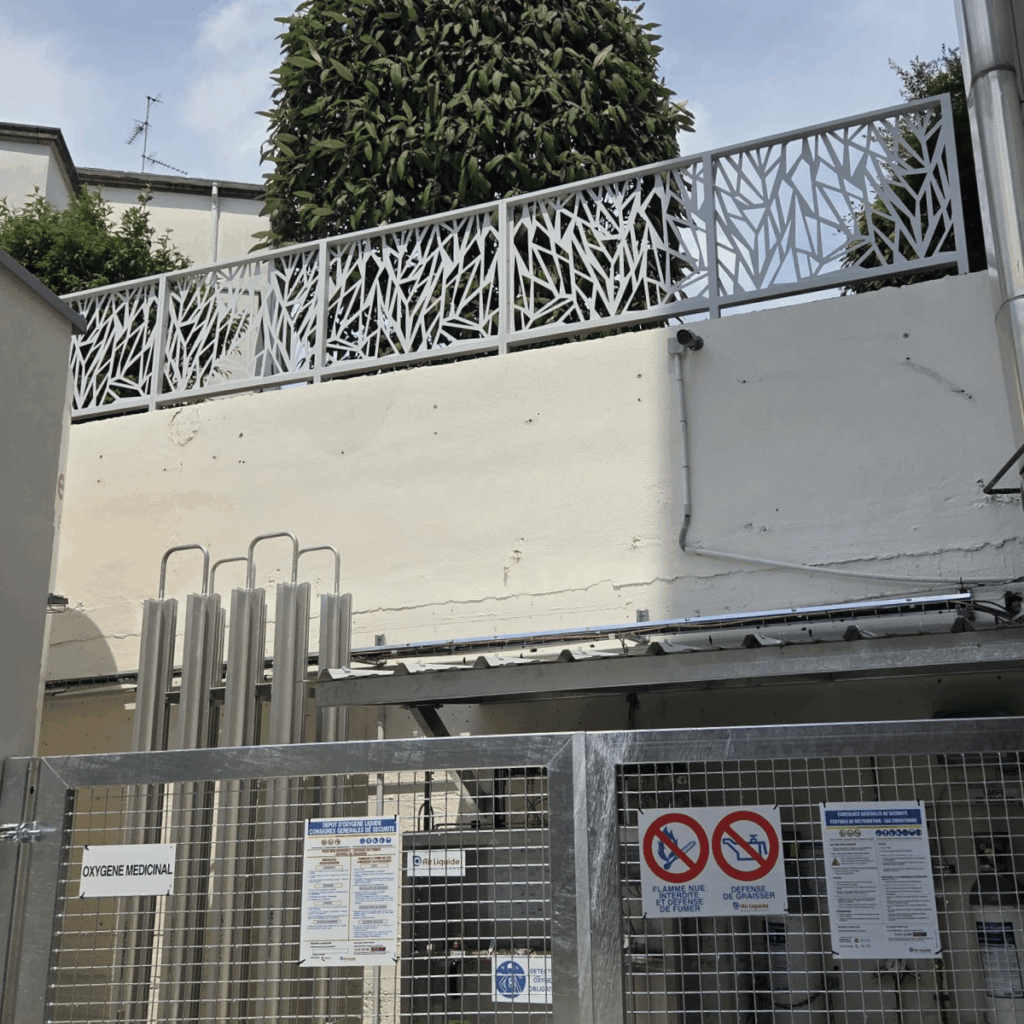 Garde-corps Clinique de l'Orangerie