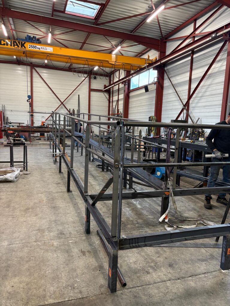 Rampe PMR préparation atelier