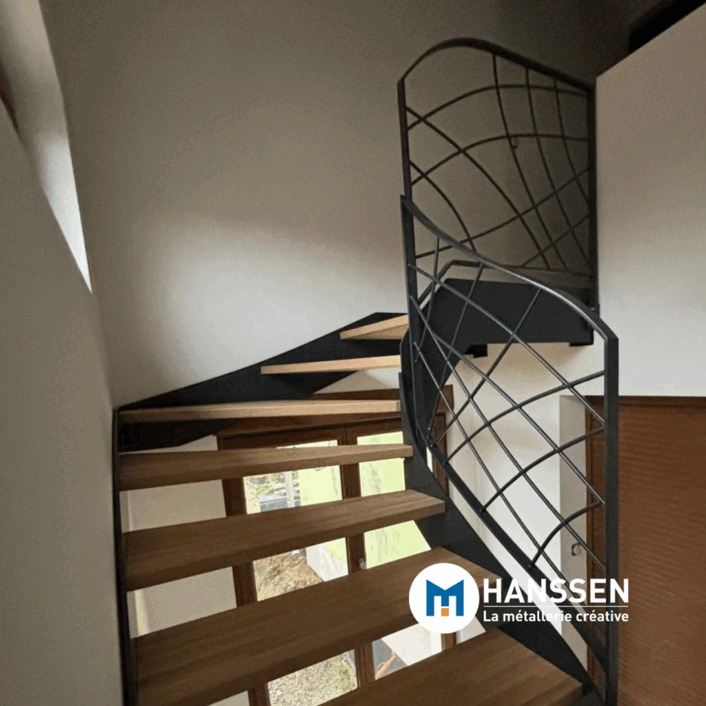 Escalier et garde-corps chez un particulier