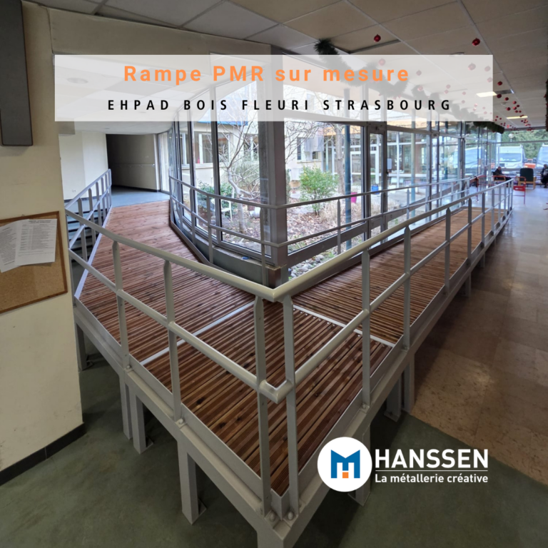 Rampe PMR sur mesure