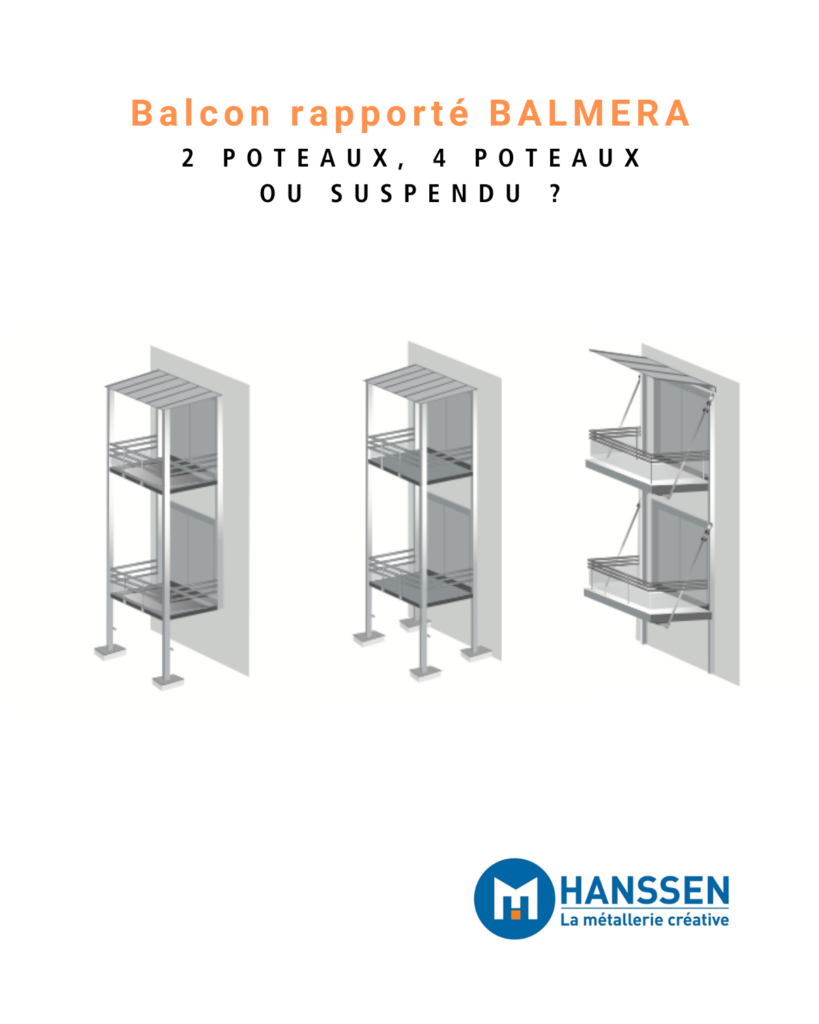 Balcon rapporté BALMERA