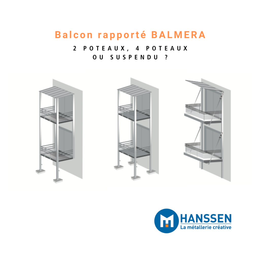Balcon rapporté BALMERA