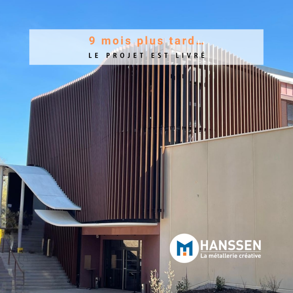 Bowling de l'Orangerie Strasbourg - bardage méatllique