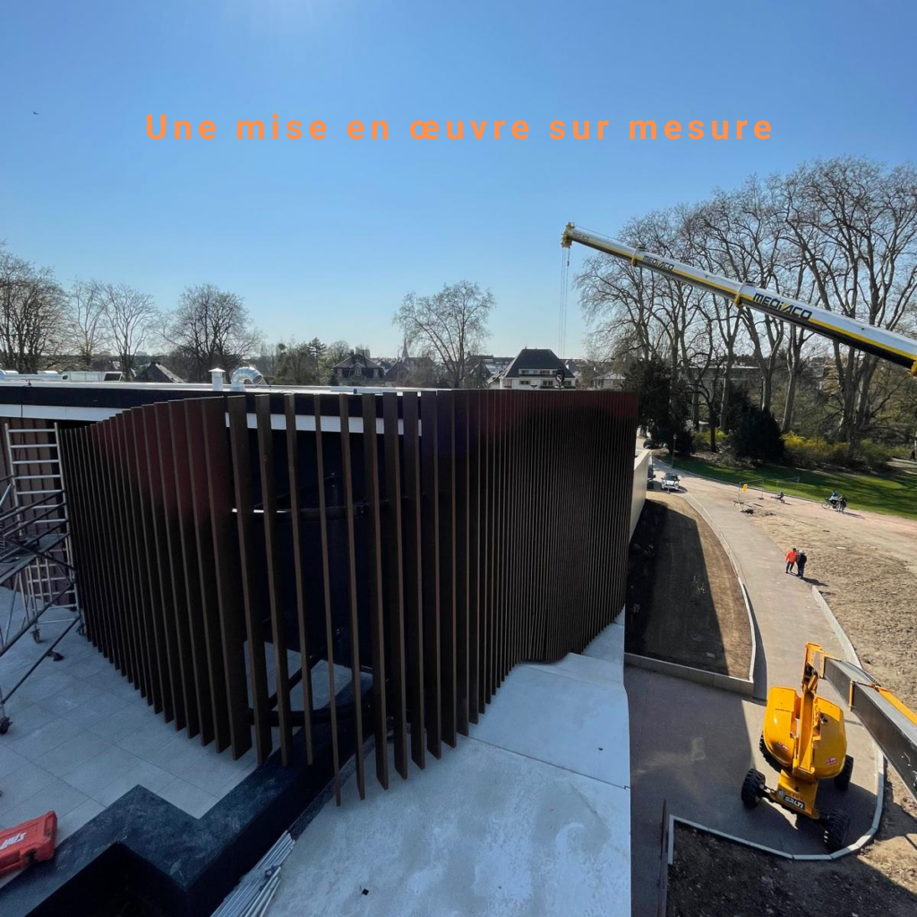 Bowling de l'Orangerie Strasbourg - bardage méatllique