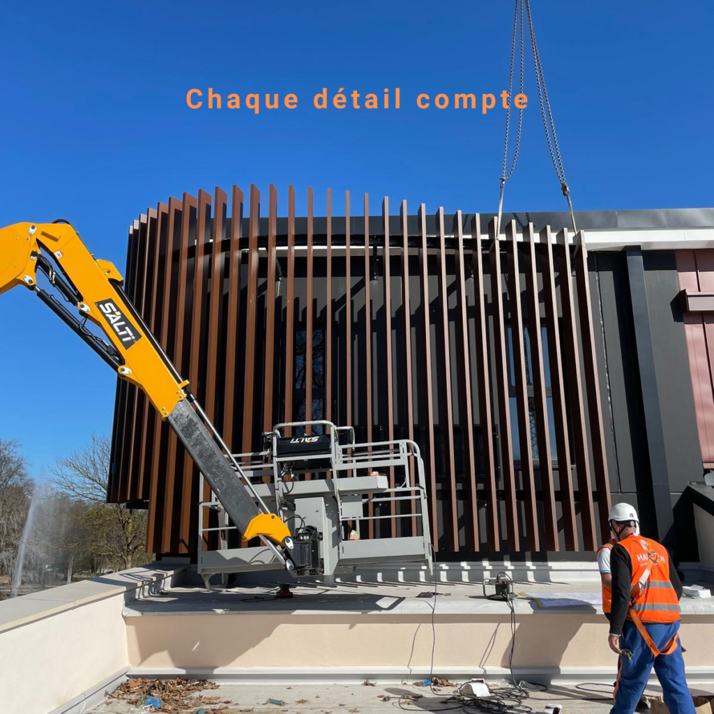 Bowling de l'Orangerie Strasbourg - bardage méatllique