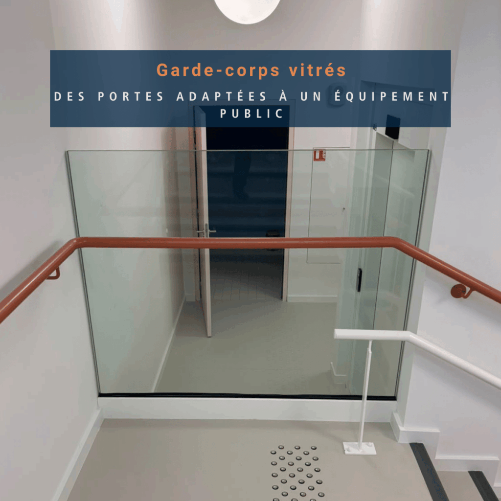 Maison de la Petite Enfance Finkwiller - Garde corps vitré