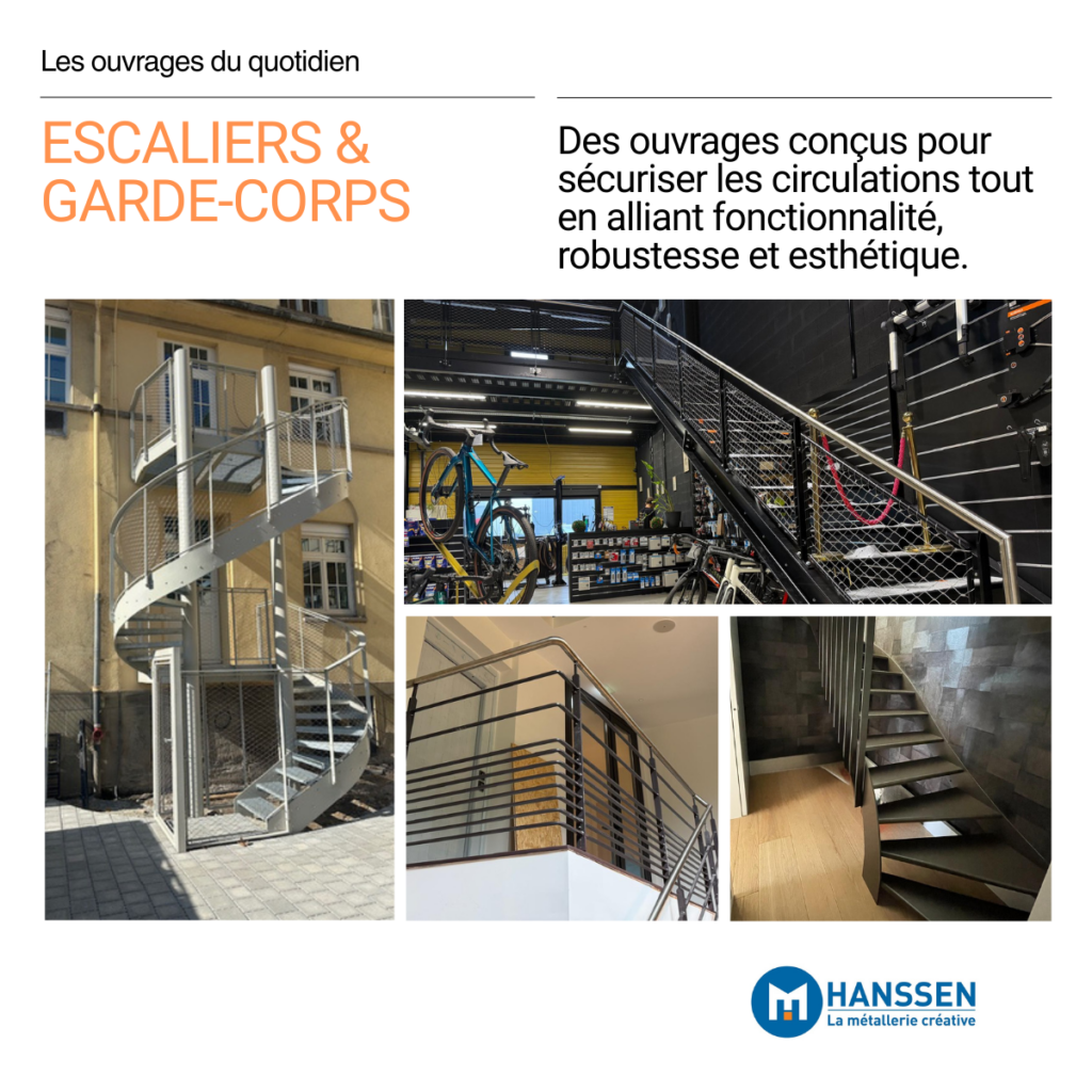 Escaliers & garde-corps
