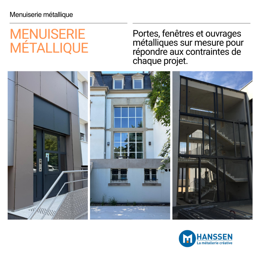 Menuiserie métallique