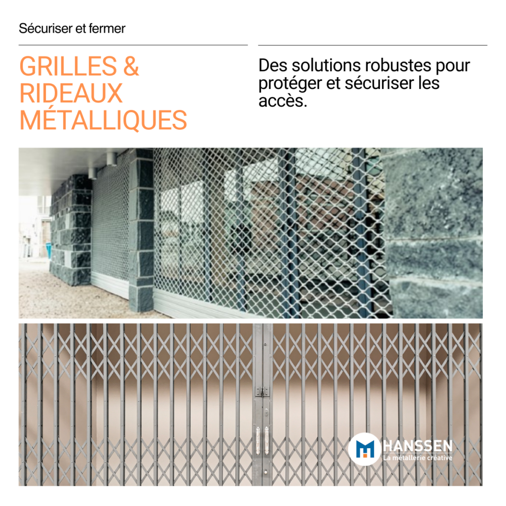 Grilles & rideaux métalliques