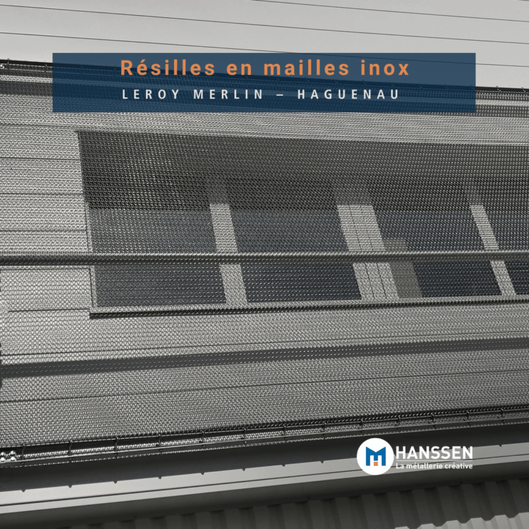 Résilles en mailles inox