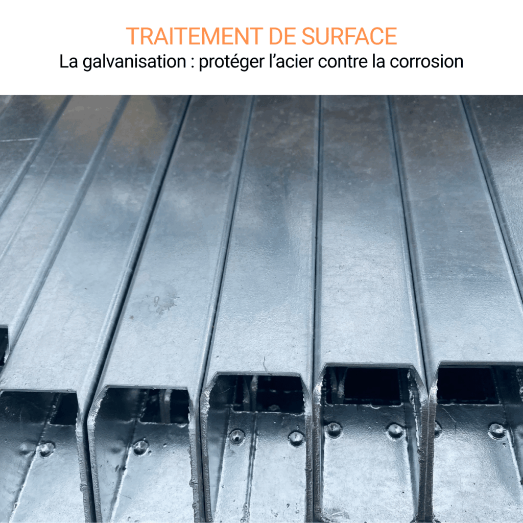 traitement de surface acier